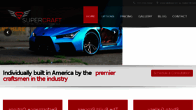 What Customcraftedcars.com website looked like in 2018 (6 years ago)