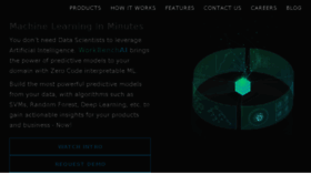 What Clutch.ai website looked like in 2018 (7 years ago)