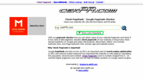 What Cekpr.com website looked like in 2018 (6 years ago)