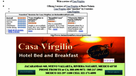 What Casavirgilio.com website looked like in 2018 (6 years ago)