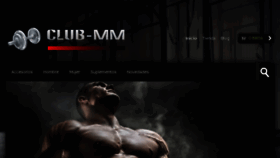 What Clubmegamusculo.com website looked like in 2018 (6 years ago)