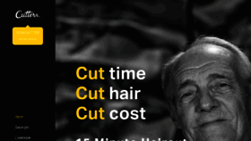 What Cutters.no website looked like in 2018 (7 years ago)