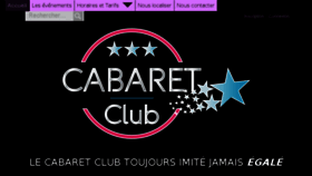 What Cabaret-club.fr website looked like in 2018 (6 years ago)