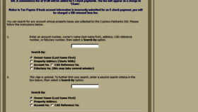 What Cfisdtax.com website looked like in 2018 (7 years ago)