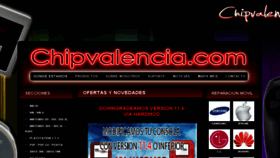 What Chipvalencia.com website looked like in 2018 (6 years ago)