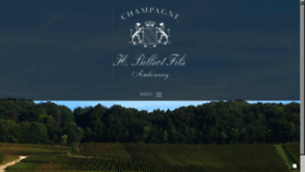 What Champagnebilliot.fr website looked like in 2018 (6 years ago)