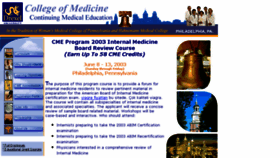 What Cme-internalmedicine.com website looked like in 2018 (6 years ago)