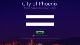 What Chrspsp.phoenix.gov website looked like in 2018 (6 years ago)