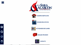What Colegiosaraalarcon.edu.mx website looked like in 2018 (6 years ago)