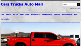What Carstrucksautomall.com website looked like in 2018 (6 years ago)