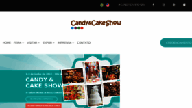 What Candycakeshow.com.br website looked like in 2018 (6 years ago)