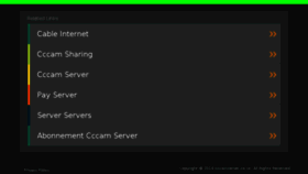 What Cccamserver.co.uk website looked like in 2018 (6 years ago)