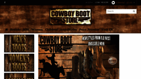 What Cowboybootstore.co.uk website looked like in 2018 (6 years ago)