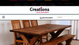 What Creations-interiors.com website looked like in 2018 (6 years ago)