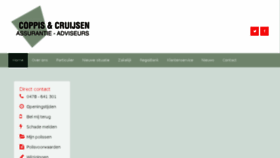 What Coppis-cruijsen.nl website looked like in 2018 (6 years ago)