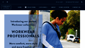 What Cherokeeuniforms.com website looked like in 2018 (6 years ago)