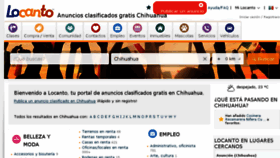 What Chihuahua.locanto.com.mx website looked like in 2018 (6 years ago)