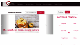 What Checucino.it website looked like in 2018 (6 years ago)