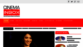 What Cinemainbox.com website looked like in 2018 (6 years ago)