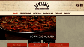 What Campaniacoalfiredpizza.com website looked like in 2018 (6 years ago)