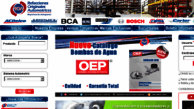 What Cdoautopartes.com.mx website looked like in 2018 (6 years ago)