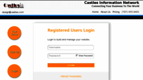 What Castlesdesign.net website looked like in 2018 (6 years ago)