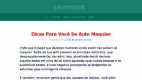 What Carrementplus.net website looked like in 2018 (6 years ago)