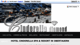What Cinderella-obertauern.at website looked like in 2018 (6 years ago)