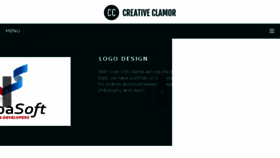 What Creativeclamor.com website looked like in 2018 (6 years ago)