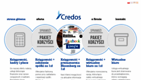 What Credos.pl website looked like in 2018 (6 years ago)