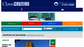 What Classicruzeiro.com.br website looked like in 2018 (7 years ago)