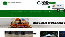 What Costaoestefm.com website looked like in 2018 (6 years ago)