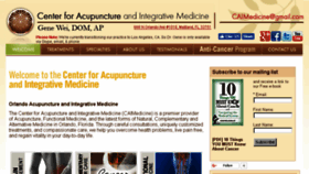 What Caimedicine.com website looked like in 2018 (6 years ago)