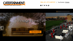 What Catertainmentme.com website looked like in 2018 (6 years ago)