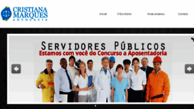 What Cristianamarques.com.br website looked like in 2018 (6 years ago)