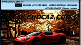 What Choca2.com.mx website looked like in 2018 (6 years ago)