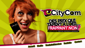 What City-com.be website looked like in 2018 (6 years ago)