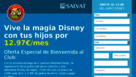 What Clublibrodisney.com website looked like in 2018 (6 years ago)