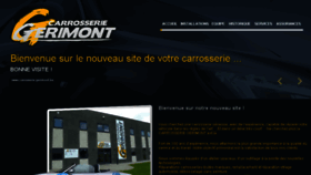 What Carrosserie-gerimont.be website looked like in 2018 (6 years ago)