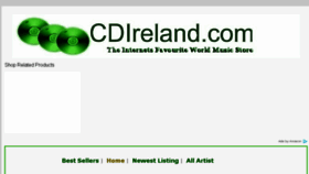 What Cdireland.com website looked like in 2018 (6 years ago)