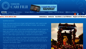 What Carifilii.es website looked like in 2018 (6 years ago)