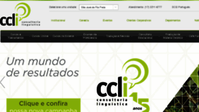 What Cclinet.com.br website looked like in 2018 (6 years ago)