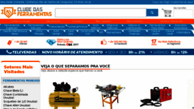 What Clubedasferramentas.com.br website looked like in 2018 (6 years ago)