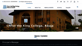 What Ckcabuja.org.ng website looked like in 2018 (6 years ago)