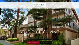 What Coldwaterparkapts.com website looked like in 2018 (6 years ago)