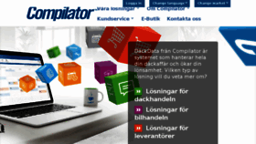 What Compilator.com website looked like in 2018 (6 years ago)