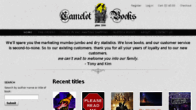 What Camelotbooks.com website looked like in 2018 (6 years ago)