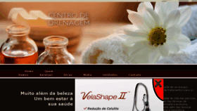 What Centrodedrenagem.com.br website looked like in 2018 (6 years ago)