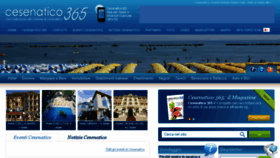 What Cesenatico365.it website looked like in 2018 (6 years ago)