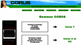 What Corus.pro website looked like in 2018 (7 years ago)